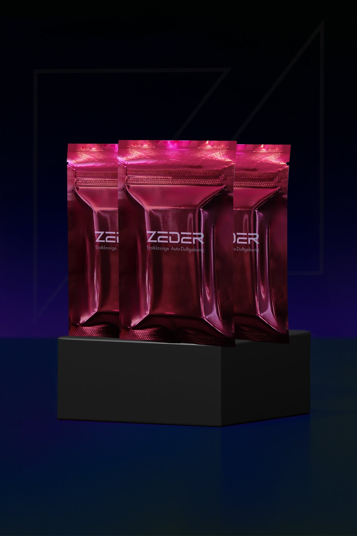 Zeder Ahşap Araç Kokusu Yenileme Tableti (Sadece Ahşap Tablet) - 3'lü Mystic
